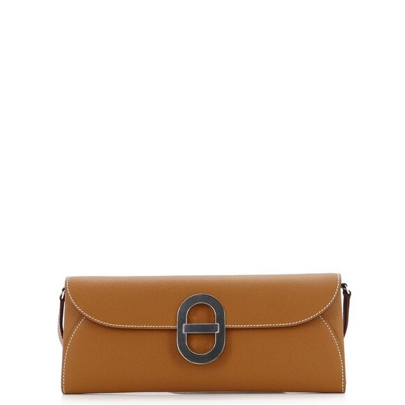 Hermes Chaine d’Ancre To Go Wallet Epsom Brown - Picture 1 of 8